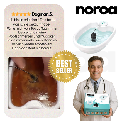 Noroa "CalmDetox" Fußbad & Spa